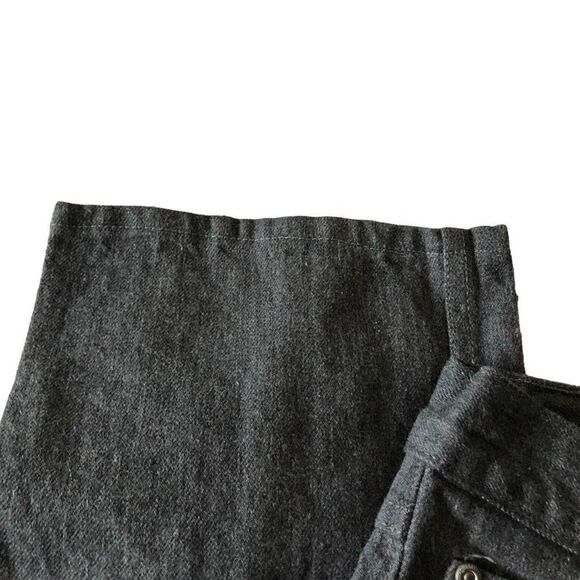 Gustin Jeans Mens 31 Style #131 Japanese Grey Straight Fit Selvedge Denim HEMMED - Picture 4 of 10